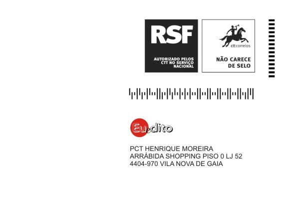 Postal Encomenda de Livro (pack de 40 postais)