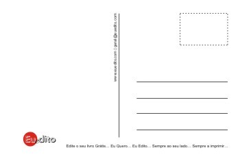 Postal Personalizado (pack de 40 postais)