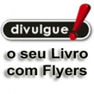 O seu livro no rosto de um Flyer