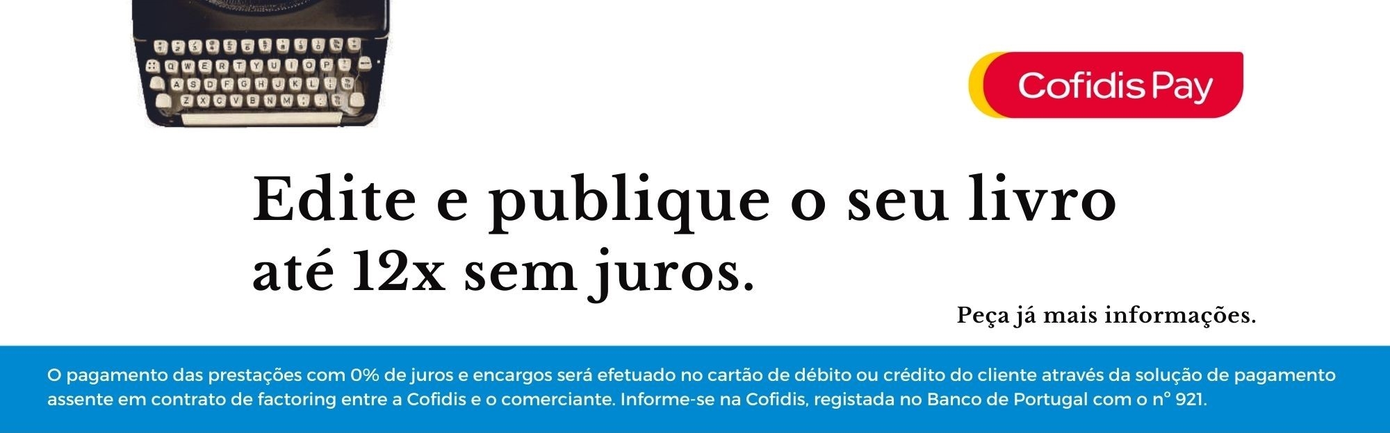 Edição zeroa juros